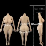 163cm/5ft 3in, slightly overweight [+$60] +$60.00