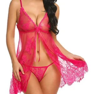 Free size transparent lace tulle erotic lingerie sexy women