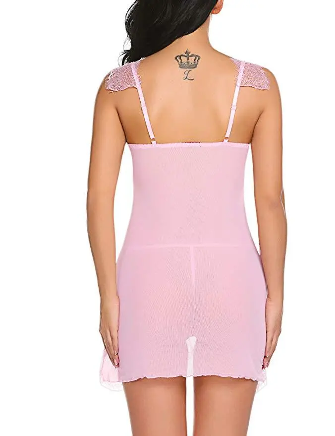 European style large underwear female lace seduction transparent hollow out sexy jumpsuits bodysuit lingerie underwear - Image 6