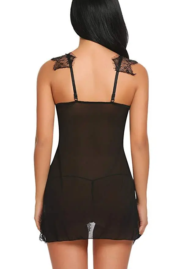 European style large underwear female lace seduction transparent hollow out sexy jumpsuits bodysuit lingerie underwear - Image 4