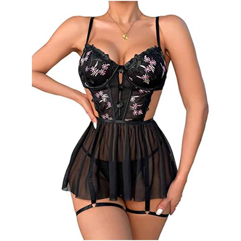 Women cosplay Maid uniform temptation cross Chinese Plum blossom style Sexy lingerie underwear clothes - Image 10