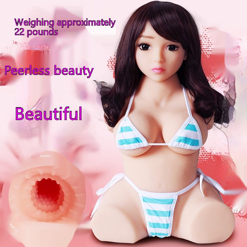 22 lbs male masturbation doll, 3-in-1 large breasts, tight buttocks and vagina, female torso sex doll, male sex toy, can bring orgasm, realistic, flexible and fleshy, suitable for masturbation. - Image 2