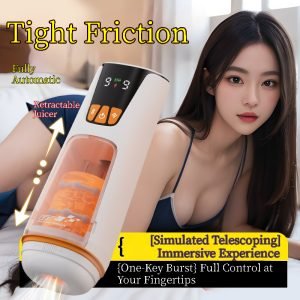 Automatic Male Masturbation Cup - Visual Masturbation Cup Oral Sex Machine, 9 Thrusting Modes, Male Pleasure | Low-Decibel Silent Male Masturbator Sex Toy, Pump-Type Pocket Vaginal Massager Penis Vibrator Adult Toy