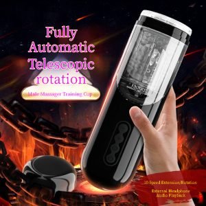 Male masturbation sex toys - electric sex toys, 10 modes automatic suction male masturbation cup, penis vibrator adult toys