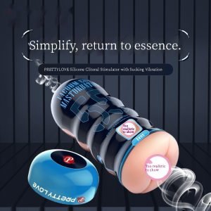 Clamping and Suction Masturbator, Air Pressure Suction, Physical Exercise, Male Masturbator, Sex Toy