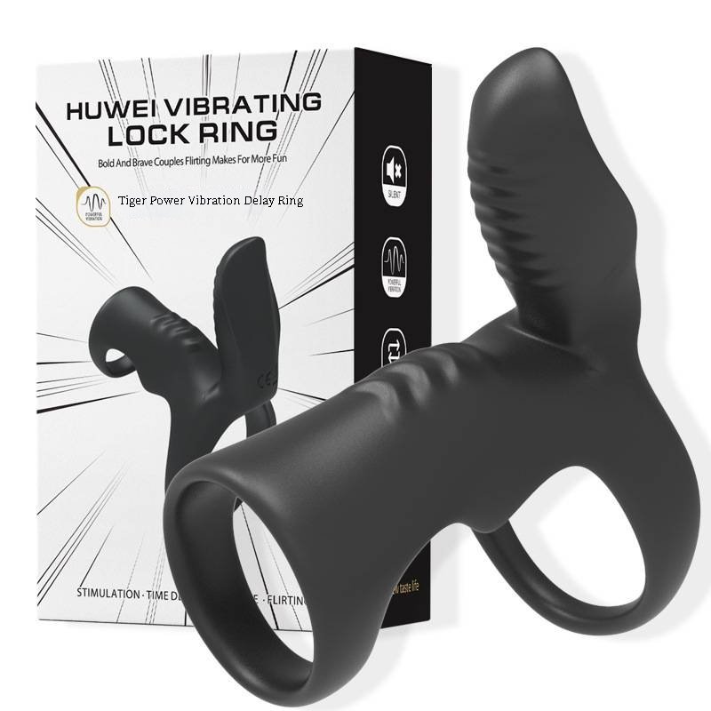Vibrating lock ring for men, wearable vibrating ring resonator, SM anal sex toy for couples. - Image 4