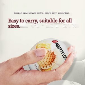 Men's Pleasure Egg, Soft TPR Male Masturbation Egg, 3D Particle Channel Portable Massage Stimulation