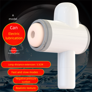 Telescopic masturbator (automatic lubricant) - Fully telescopic design for intense orgasms, wearable male masturbator with various styles.