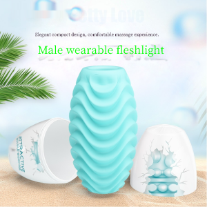 Double-sided soft male masturbator, male masturbator, penis exercise sex toy