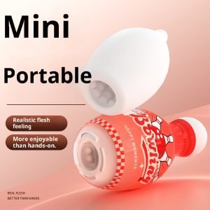 Happy Bowling Airplane Egg - Mini Portable Soft and Skin-Friendly for Men