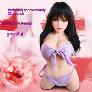 22 lbs male masturbation doll, 3-in-1 large breasts, tight buttocks and vagina, female torso sex doll, male sex toy, can bring orgasm, realistic, flexible and fleshy, suitable for masturbation.