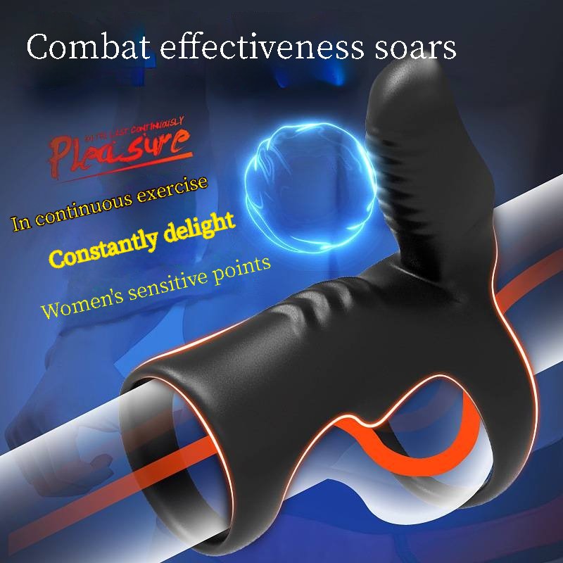 Vibrating lock ring for men, wearable vibrating ring resonator, SM anal sex toy for couples. - Image 2