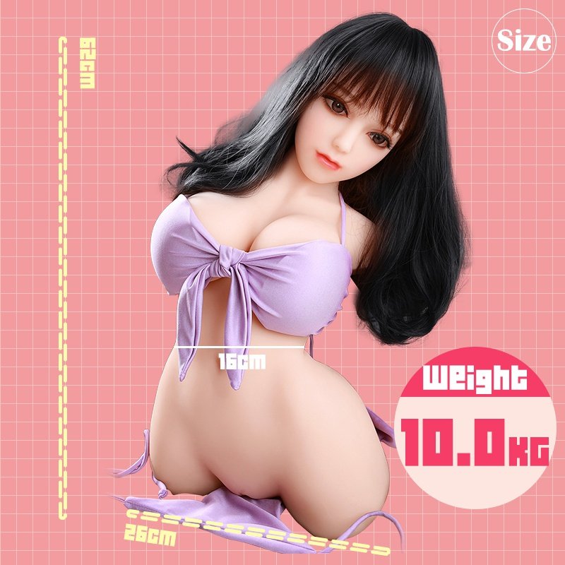 22 lbs male masturbation doll, 3-in-1 large breasts, tight buttocks and vagina, female torso sex doll, male sex toy, can bring orgasm, realistic, flexible and fleshy, suitable for masturbation. - Image 3