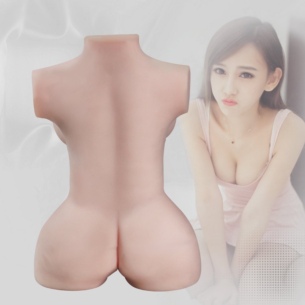 Portable Sex Doll Male Masturbator for Men Pocket Pussies -3.3LB Brown BBW Torso with Lifelike Touch, Perfect Waist-to-Hip Ratio & Two Textured Channels,Vagina Anal for Several Sex Positions - Image 3