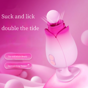 Suction Vibrating Toy - Adult Sex Toy, stimulates the clitoris and nipples, G-spot vibrator, 10 licking and vibration modes, 10 suction modes, female sex toy