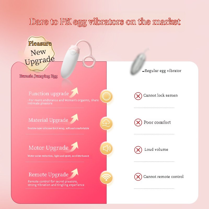 Remote control vibrating egg, wireless remote control, rechargeable, 10 vibration frequencies for pleasure, adult sex toy vibrator, suitable for women or couples. - Image 3