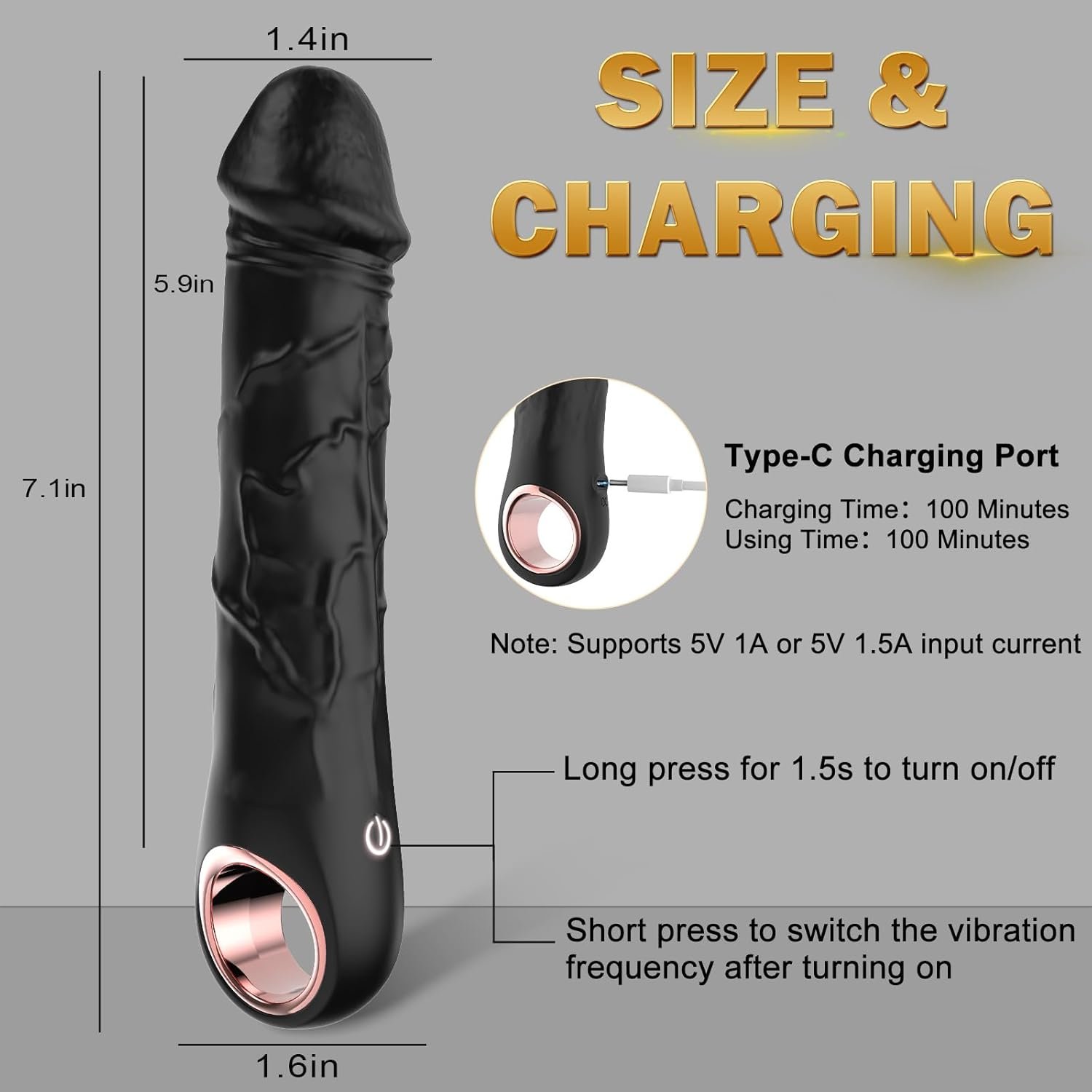 G-spot vibrator, adult female sex toy, 10 vibration modes, made of silicone, can stimulate multiple senses, clitoral stimulator, suitable for single or couple use. - Image 4