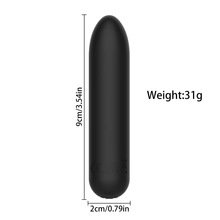 Small Bullet Vibrator for Women: Waterproof Mini Clit Vibrator with 10 Modes, Full Silicone Vibrating Finger Massager for G Spot Nipple, Female Rechargeable Lipstick Vibe Sex Toy, Purple - Image 5