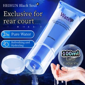 Water-Based Anal Lubricant – Extra Thick Water-Based Lubricant, suitable for men, women, and couples – Non-sticky, compatible with sex toys and condoms (3.2 fl oz)